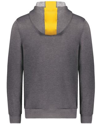 Augusta Sportswear 6866 Youth Eco Revive™ Three- in Gold/ carbon heather