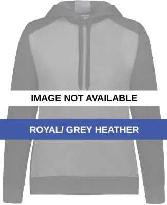 Augusta Sportswear 6867 Women's Eco Revive™ Thre Royal/ Grey Heather