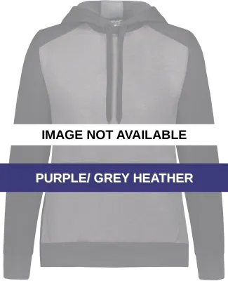 Augusta Sportswear 6867 Women's Eco Revive™ Thre Purple/ Grey Heather
