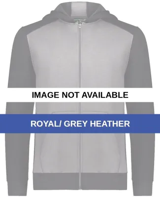Augusta Sportswear 6900 Youth Eco Revive™ Three- Royal/ Grey Heather