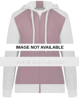 Augusta Sportswear 6901 Women's Eco Revive™ Thre White/ Grey Heather