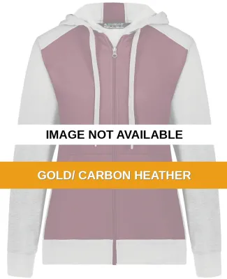 Augusta Sportswear 6901 Women's Eco Revive™ Thre Gold/ Carbon Heather