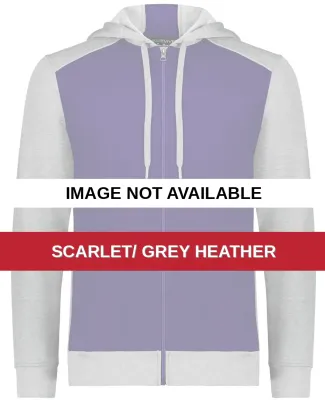 Augusta Sportswear 6899 Eco Revive™ Three-Season Scarlet/ Grey Heather