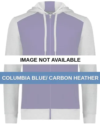Augusta Sportswear 6899 Eco Revive™ Three-Season Columbia Blue/ Carbon Heather