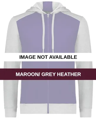 Augusta Sportswear 6899 Eco Revive™ Three-Season Maroon/ Grey Heather