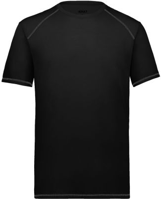 Augusta Sportswear 6842 Super Soft-Spun Poly T-Shi in Black