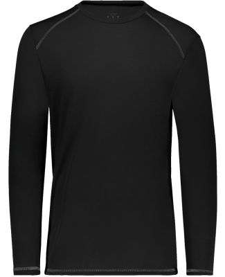 Augusta Sportswear 6845 Super Soft-Spun Poly Long  in Black