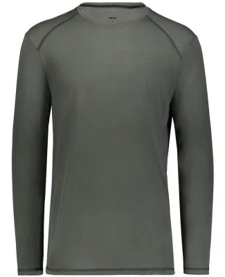 Augusta Sportswear 6845 Super Soft-Spun Poly Long  in Iron