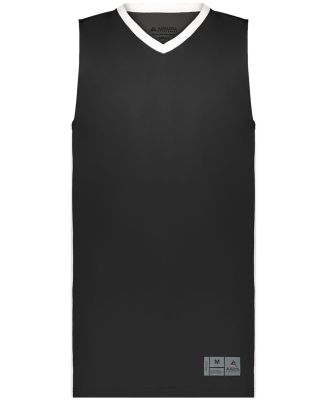 Augusta Sportswear 6886 Match-Up Basketball Jersey in Black/ white