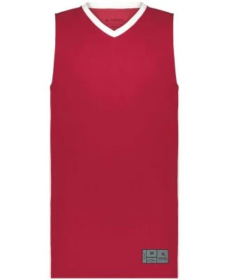 Augusta Sportswear 6886 Match-Up Basketball Jersey in Scarlet/ white