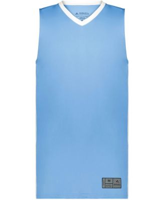 Augusta Sportswear 6887 Youth Match-Up Basketball  in Columbia blue/ white