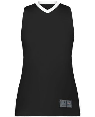 Augusta Sportswear 6888 Women's Match-Up Basketbal in Black/ white