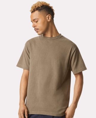 American Apparel 1301GD Garment-Dyed Heavyweight C in Faded brown