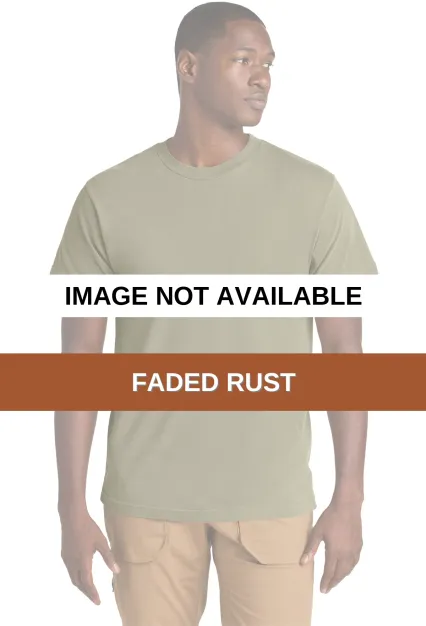 American Apparel 1301GD Garment-Dyed Heavyweight C Faded Rust