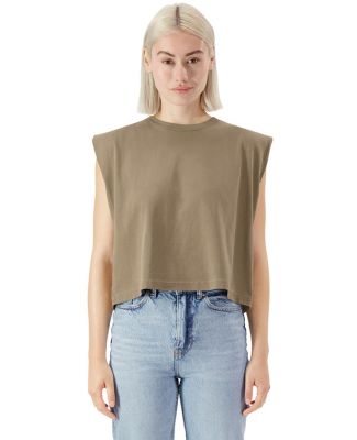 American Apparel 307GD Garment-Dyed Women's Heavyw in Faded brown