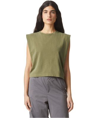 American Apparel 307GD Garment-Dyed Women's Heavyw in Faded army
