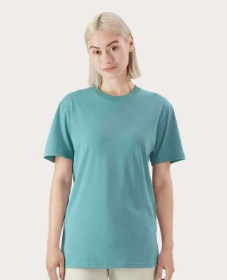 American Apparel 5389 Sueded Cloud Jersey Tee in Sueded arctic