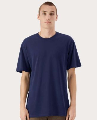 American Apparel 5389 Sueded Cloud Jersey Tee in Sueded navy