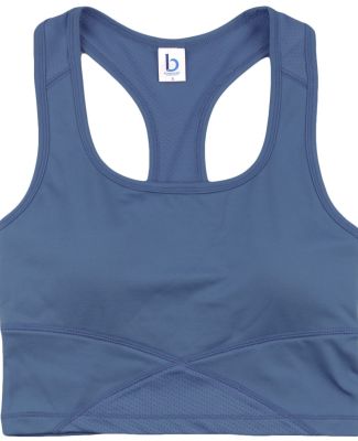 Boxercraft YS83 Youth Cropped Middie Tank in Beach blue
