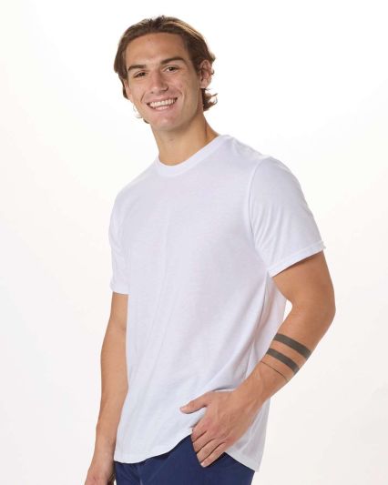 Boxercraft BM2103 Basic Crew T-Shirt in White