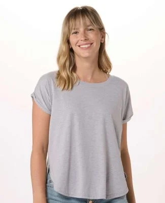 Boxercraft BW2102 Women's Sweet T-Shirt in Oxford heather