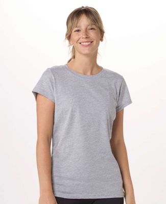 Boxercraft BW2104 Women's Essential T-shirt in Oxford heather
