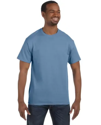 5250 Hanes Authentic T-shirt Stonewashed Blue