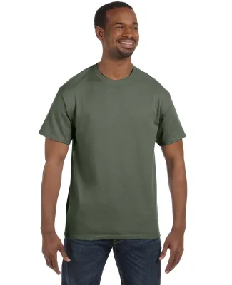 5250 Hanes Authentic T-shirt Fatigue Green