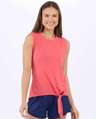 Boxercraft BW2507 Women's Knot Front T-Shirt in Paradise