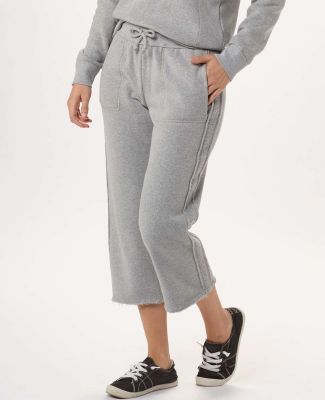 Boxercraft BW6202 Women's Travel Crop Pants in Oxford heather