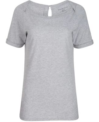 Boxercraft BW2404 Women's Carefree T-shirt in Oxford heather