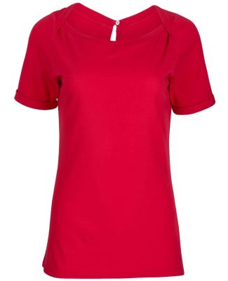 Boxercraft BW2404 Women's Carefree T-shirt in True red