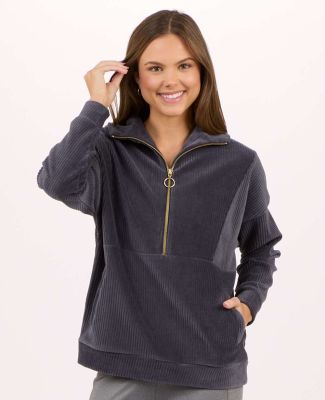 Boxercraft BW5203 Women's Manchester Quarter Zip in Castlerock