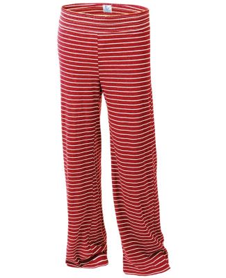 Boxercraft YJ15 Girls' Margo Pants in Red stripe