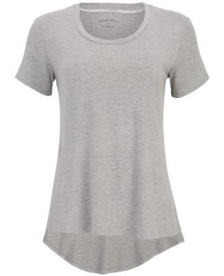 Boxercraft BW2105 Women's Bamboo Scoop Neck T-Shir in Oxford heather