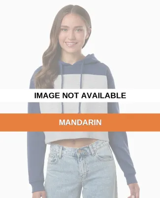 Boxercraft BW5404 Women's Cropped Fleece Hooded Sw Mandarin