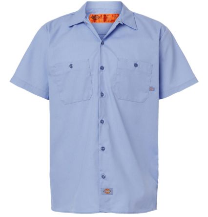 Dickies Workwear S535 Men's 4.25 oz. Industrial Sh in Light blue