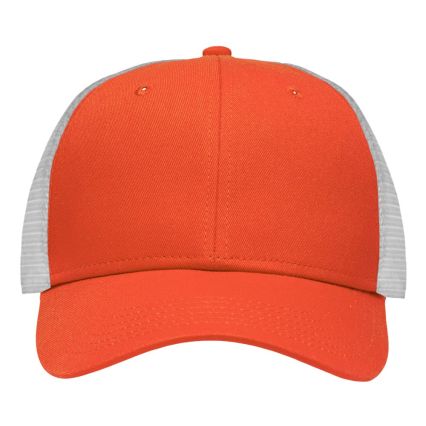 Sportsman SP1450 Traditional Lo-Pro Mesh Back Truc in Chino orange/ white