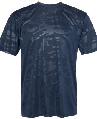 Badger Sportswear 4139 Monocam Embossed T-Shirt in Navy monocam