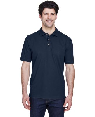 8535T UltraClub® Adult Tall Classic Pique Cotton  in Navy