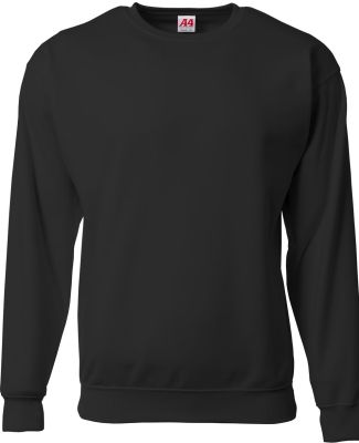 A4 Apparel N5259 Youth Sprint Sweatshirt in Black