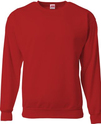 A4 Apparel N5259 Youth Sprint Sweatshirt in Scarlet