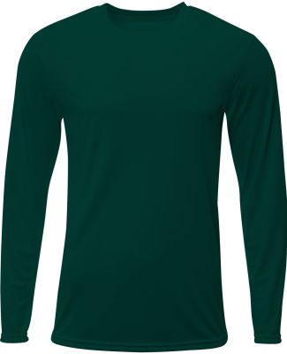 A4 Apparel NB3425 Youth Long Sleeve Sprint T-Shirt in Forest