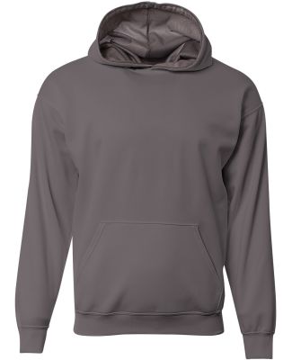 A4 Apparel NB4279 Youth Sprint Hooded Sweatshirt in Graphite