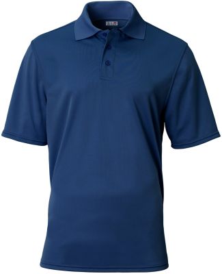 A4 Apparel N3040 Adult Essential Polo in Navy