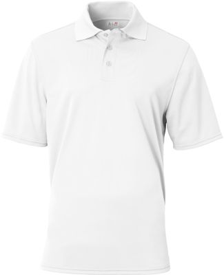 A4 Apparel N3040 Adult Essential Polo in White