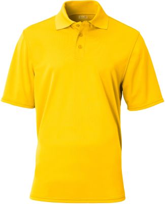 A4 Apparel N3040 Adult Essential Polo in Gold