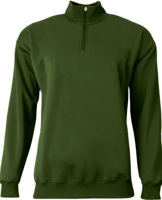 A4 Apparel NB4282 Youth Sprint Quarter Zip in Military green