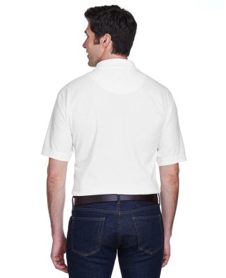 8540 UltraClub® Men's Whisper Pique Blend Polo   in White
