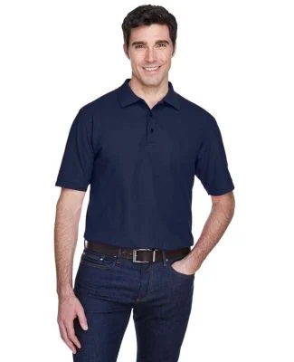 8540 UltraClub® Men's Whisper Pique Blend Polo   in Navy